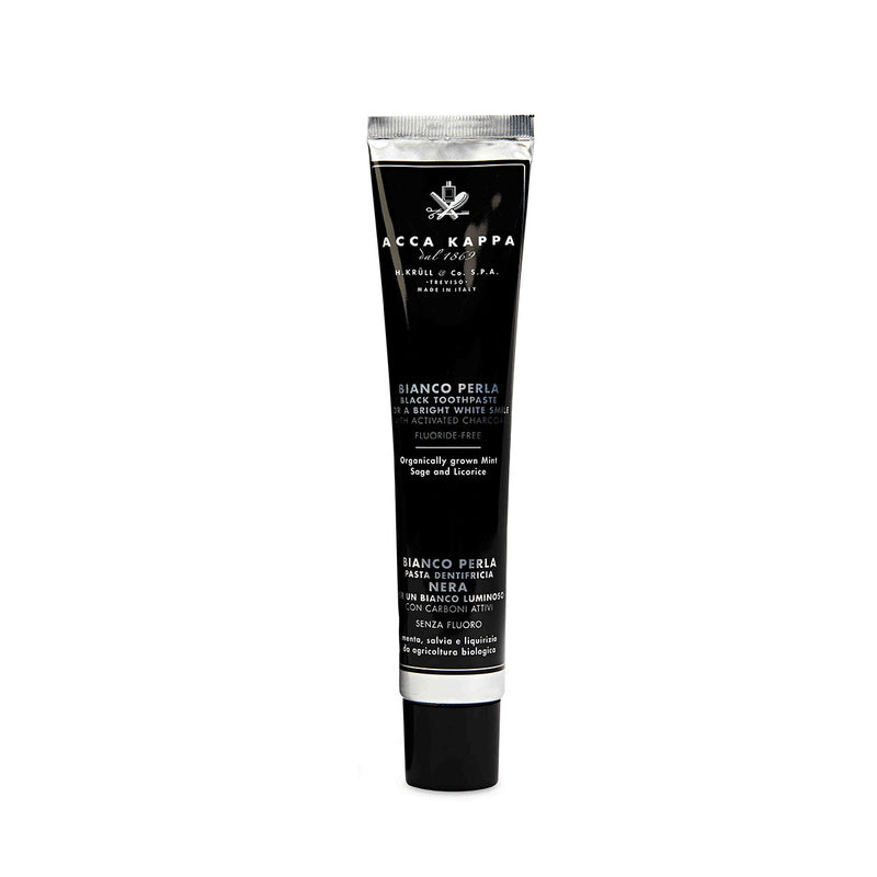 ACCA KAPPA Activated Charcoal Fluoride Free Toothpaste (100ml)