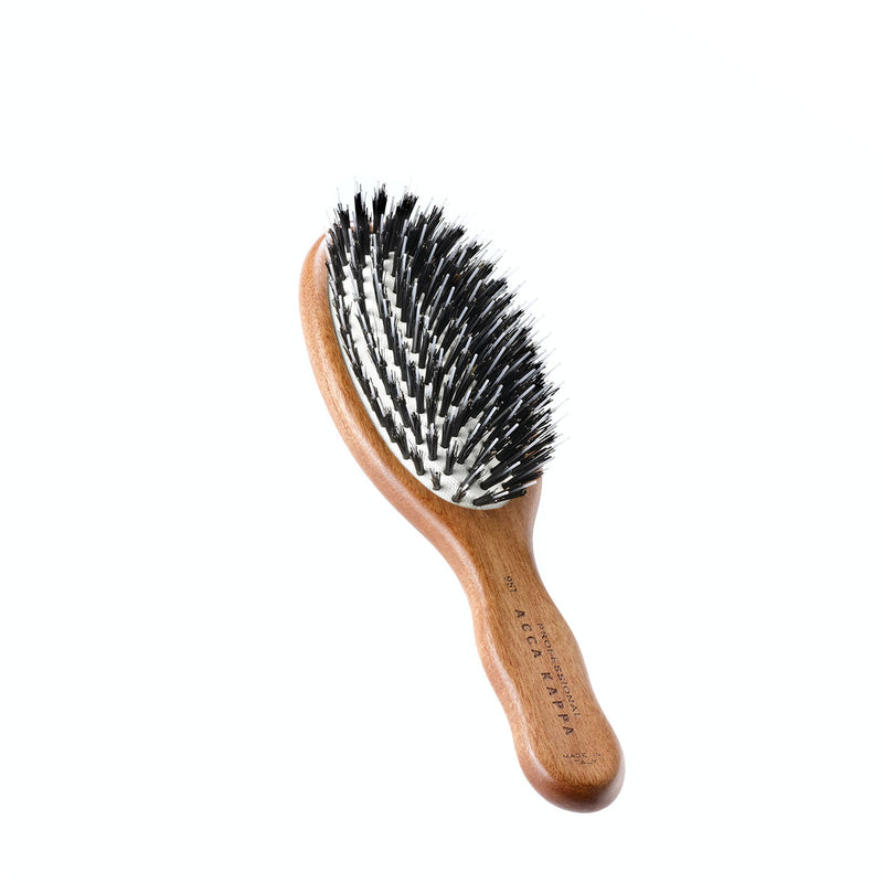 ACCA KAPPA Pneumatic Kotibé Wood Brush with Mixed Bristles - Travel