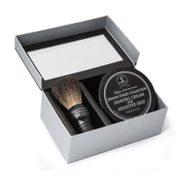 Taylor of Old Bond Street Black Pure Badger Brush & Jermyn Street Gift Box