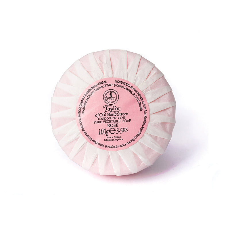 Taylor of Old Bond Street Rose Hand Soap 100g