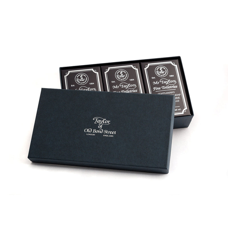 Taylor of Old Bond Street Mr Taylor Bath Soap Gift Box