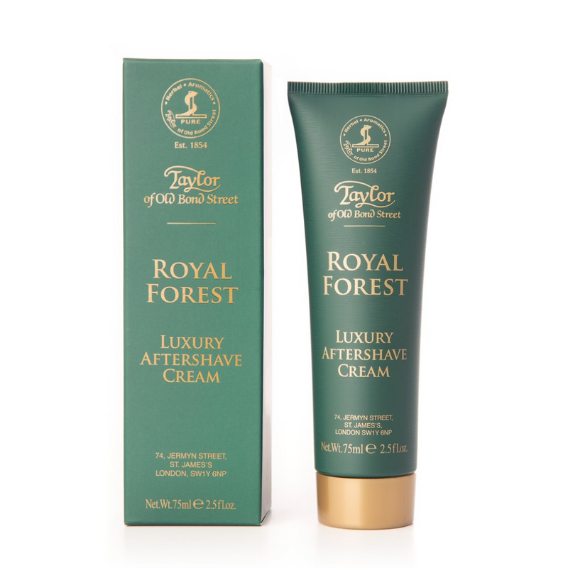 Aftershave Cream for men. Royal Forest Collection