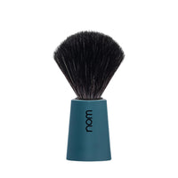 nom CARL Vegan Fibre Shaving Brush in Petrol Blue