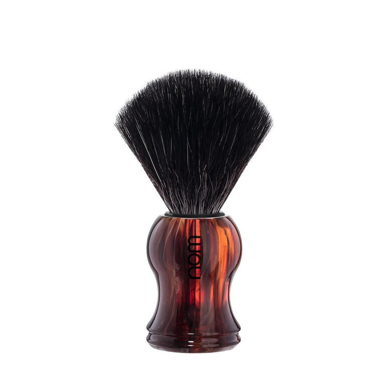 nom GUSTAV Vegan Fibre Havanna Shaving Brush