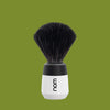 nom MAX Vegan Fibre Shaving Brush in White