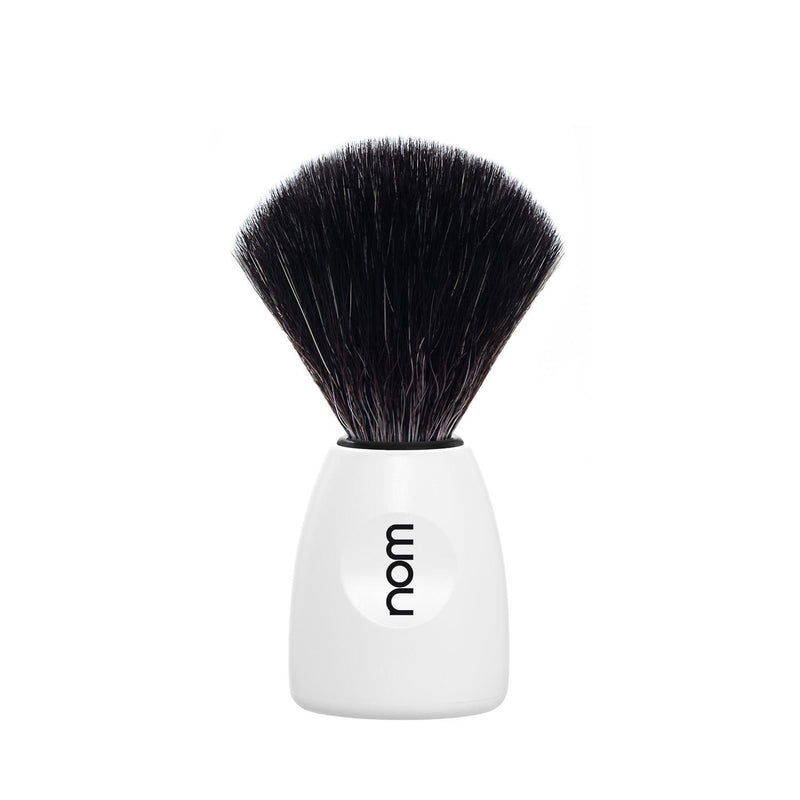 Copy of nom LASSE Vegan Fibre Shaving Brush in White