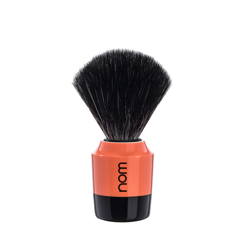 nom MARTEN Vegan Fibre Shaving Brush in Coral