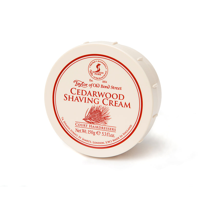 Taylor of Old Bond Street Cedarwood Shaving Cream Bowl (150g)