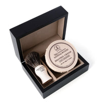 Taylor of Old Bond Street Sandalwood Shaving Cream & Shaving Brush in Wooden Gift Box