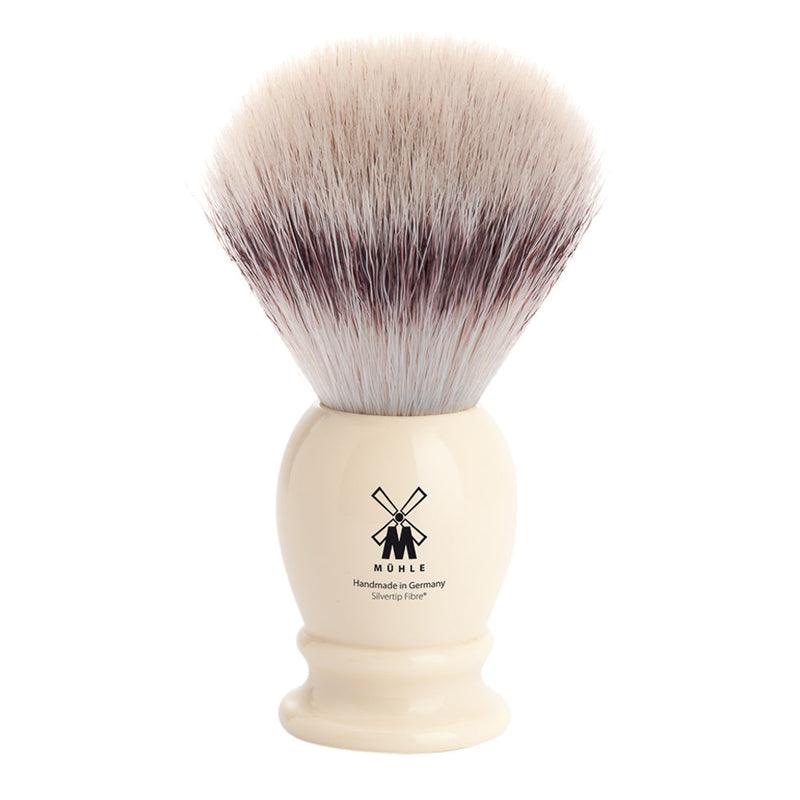 MÜHLE CLASSIC Extra Large Faux Ivory Silvertip Fibre Shaving Brush