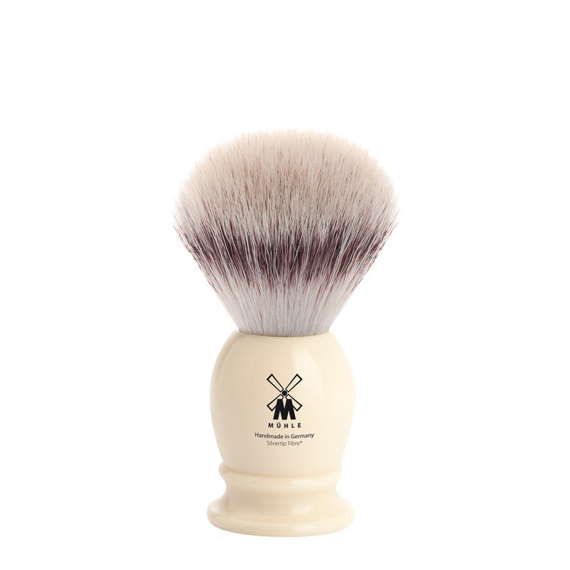 MÜHLE CLASSIC Small Faux Ivory Silvertip Fibre Shaving Brush