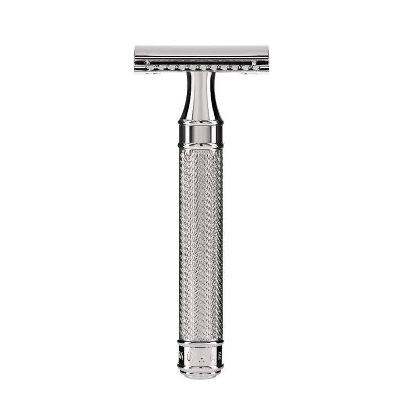 MÜHLE TRADITIONAL Grande Chrome R89 Safety Razor - Closed Comb