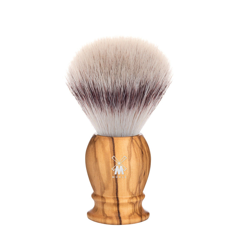 MÜHLE CLASSIC Medium Olive Wood Silvertip Fibre Shaving Brush