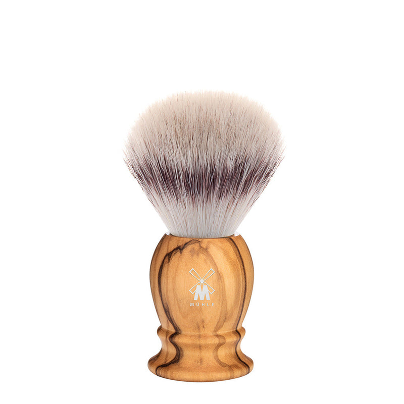 MÜHLE CLASSIC Small Olive Wood Silvertip Fibre Shaving Brush