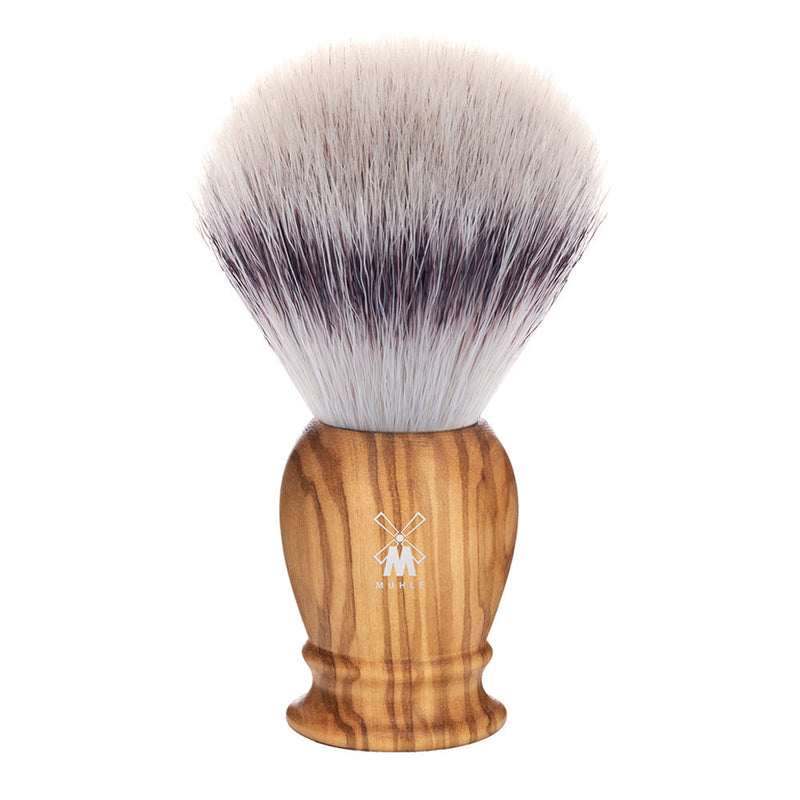 MÜHLE CLASSIC Extra Large Olive Wood Silvertip Fibre Shaving Brush