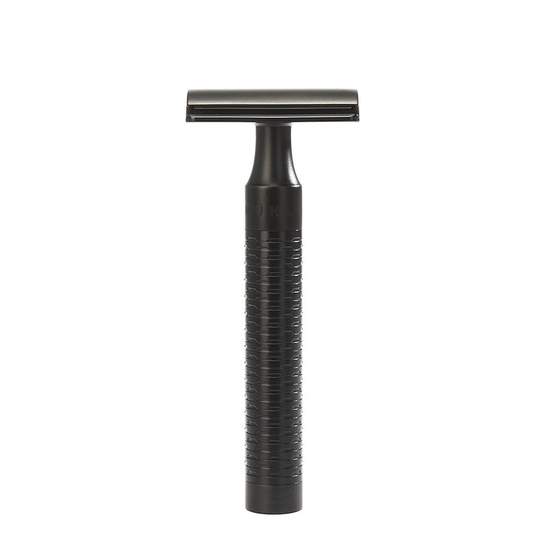 MÜHLE ROCCA Jet Black Stainless Steel Safety Razor