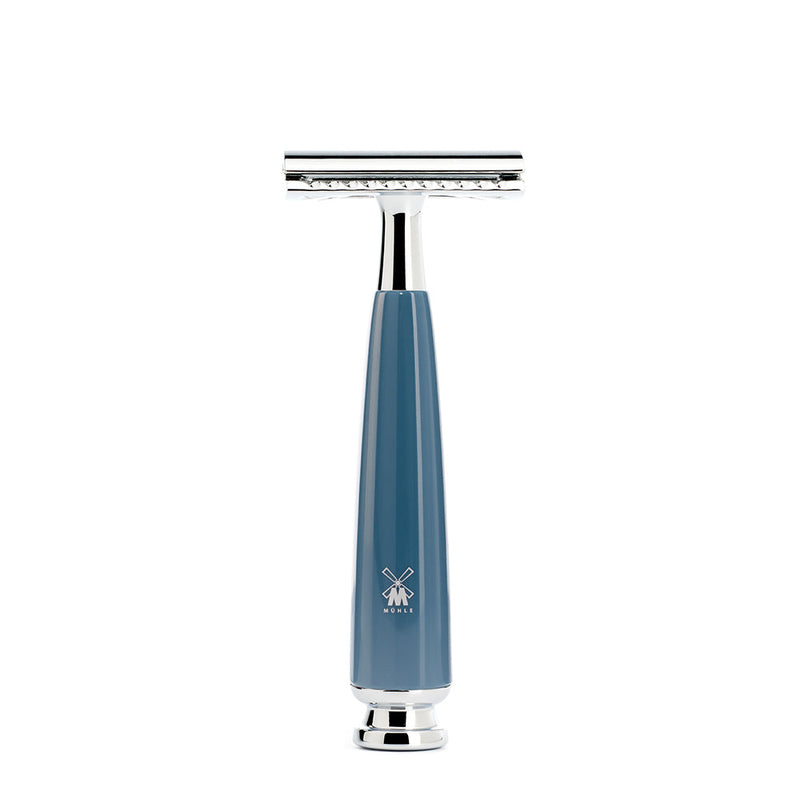 MÜHLE RYTMO Petrol Blue Closed Comb Safety Razor