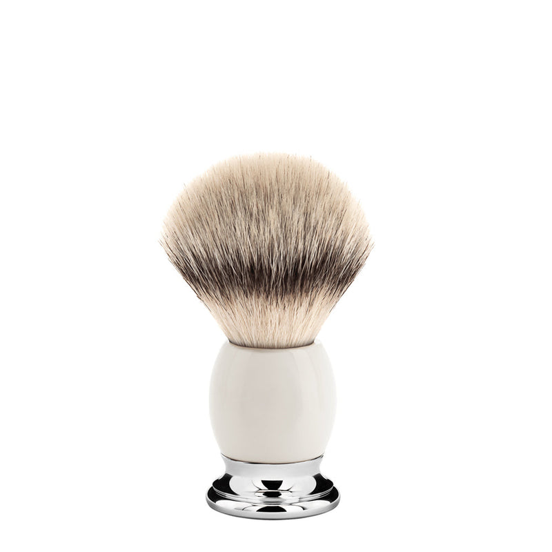 MÜHLE SOPHIST Porcelain Silvertip Fibre Shaving Brush