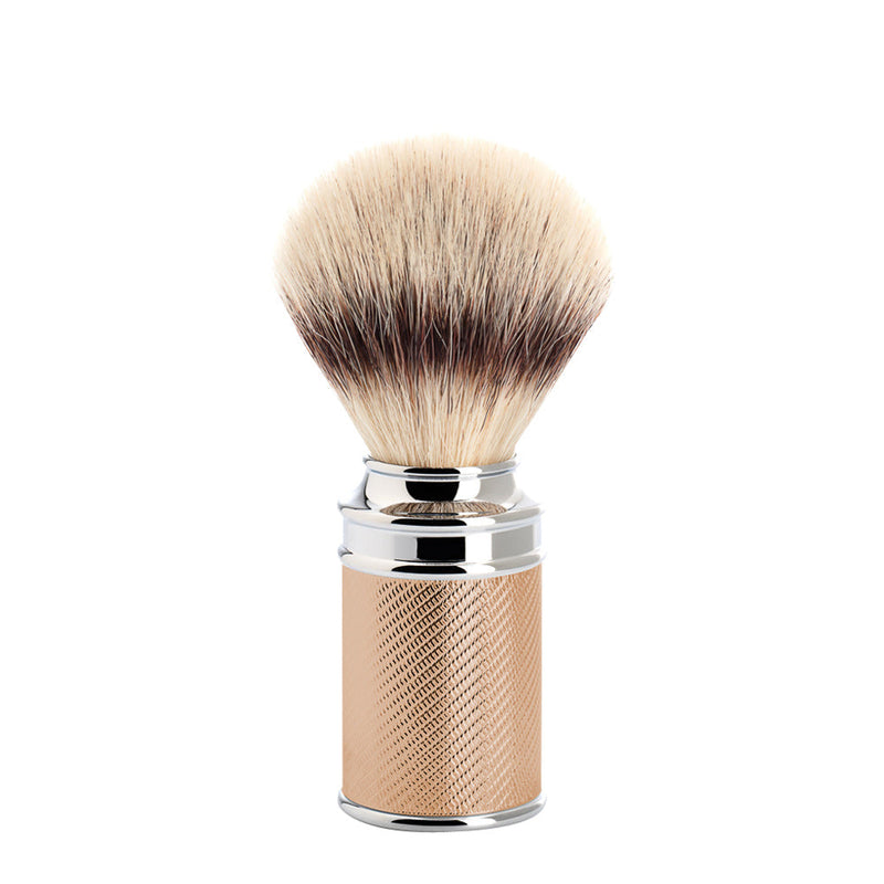 MÜHLE TRADITIONAL Rose Gold Silvertip Fibre Shaving Brush