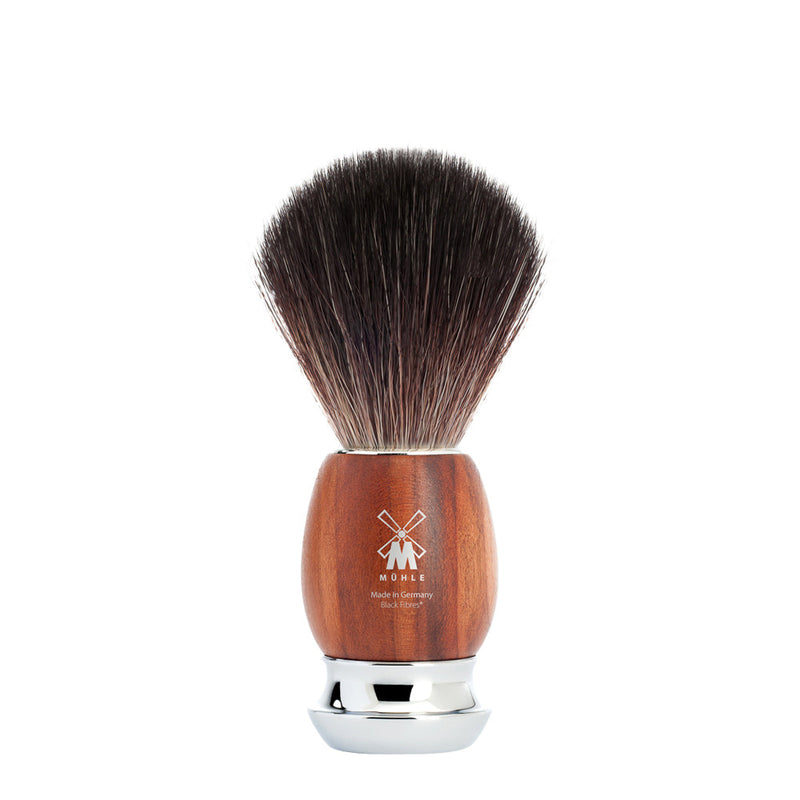 MÜHLE VIVO Plum Wood Black Fibre Shaving Brush