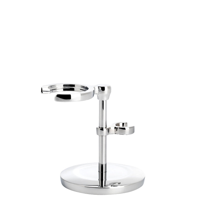 MÜHLE TRADITIONAL Series Chrome Shaving Brush and Razor Stand