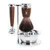 MÜHLE Rytmo 4-Piece Shaving Set in Steamed Ash Incl. Safety Razor & Vegan Brush