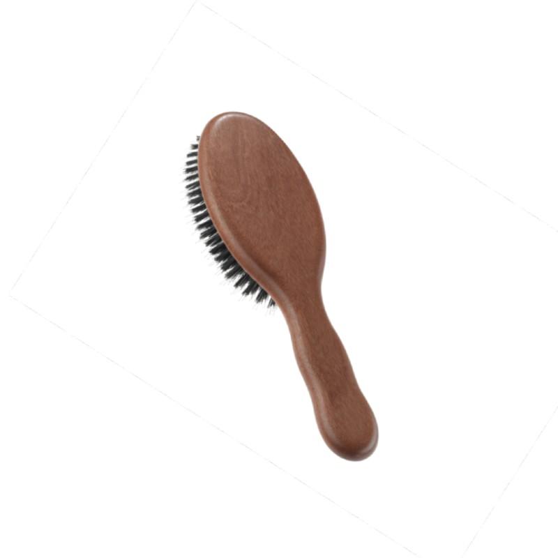 ACCA KAPPA Pneumatic Kotibé Wood Brush (Travel Size) with Mixed Bristles